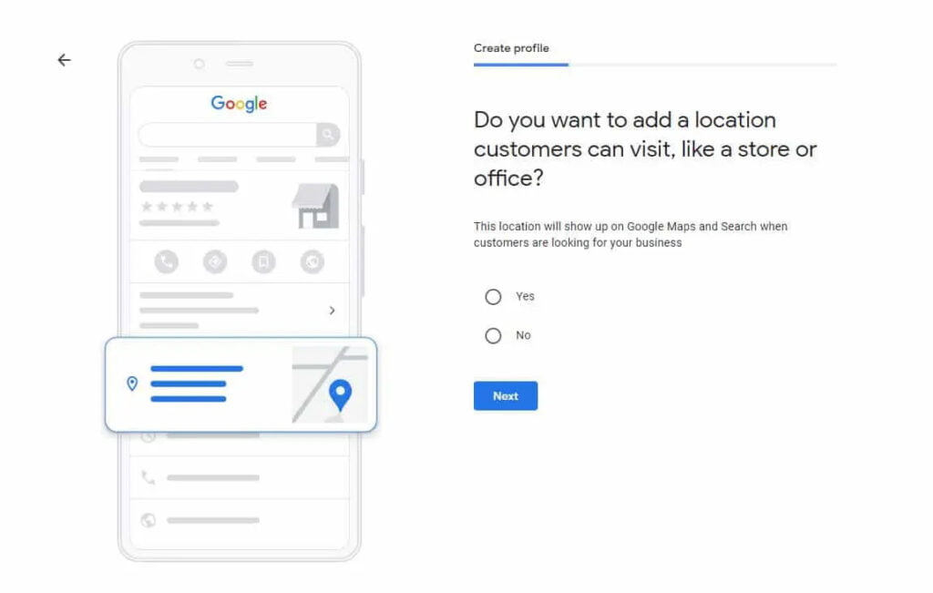 How to Set Up Google My Business: The 8 Step Guide - gmb step 2