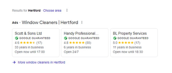 Google Local Services Ads UK – Is your business missing a trick? - google local services ad