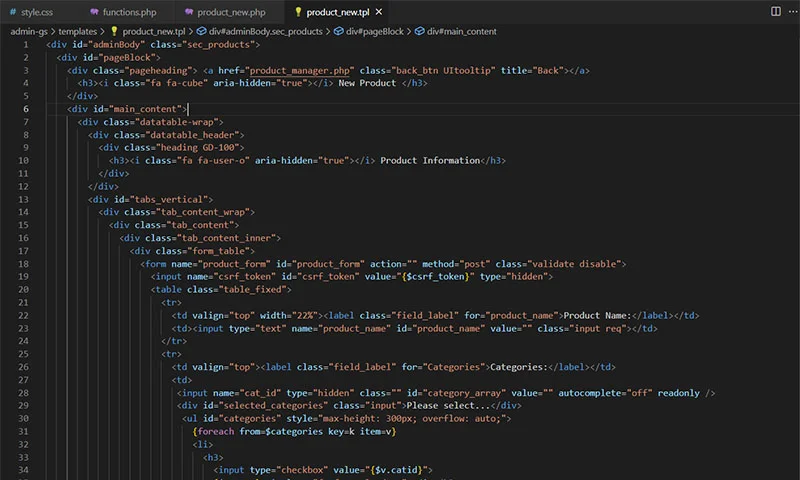 Web Design Stevenage - Process Coding