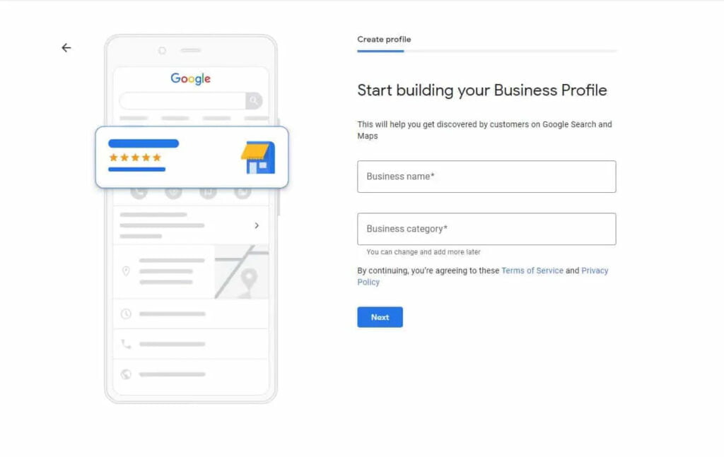 How to Set Up Google My Business: The 8 Step Guide - add your business