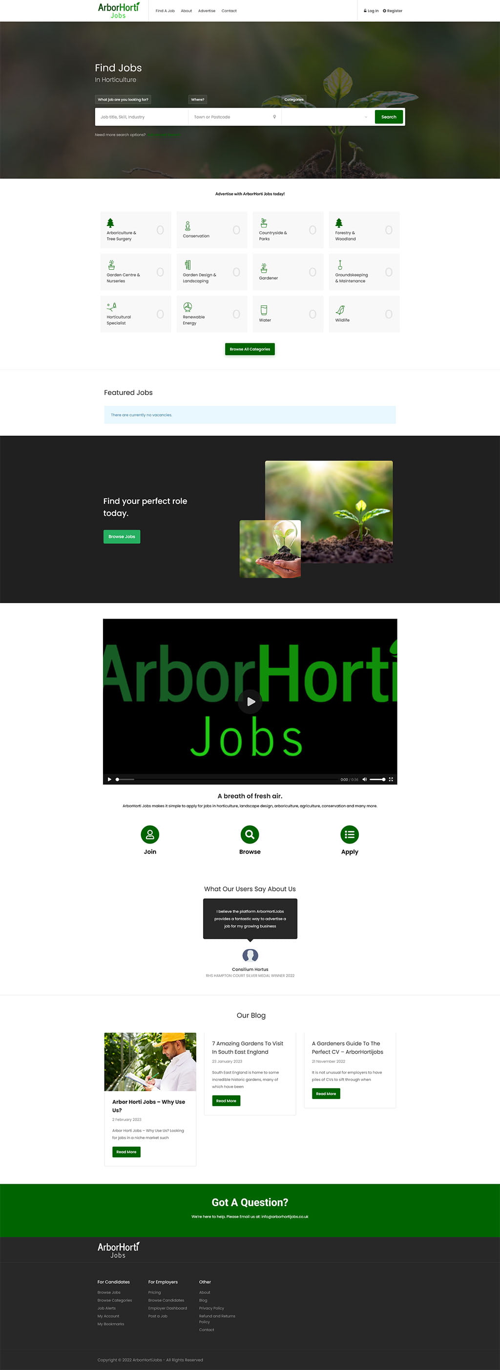 ArborHorti Jobs
