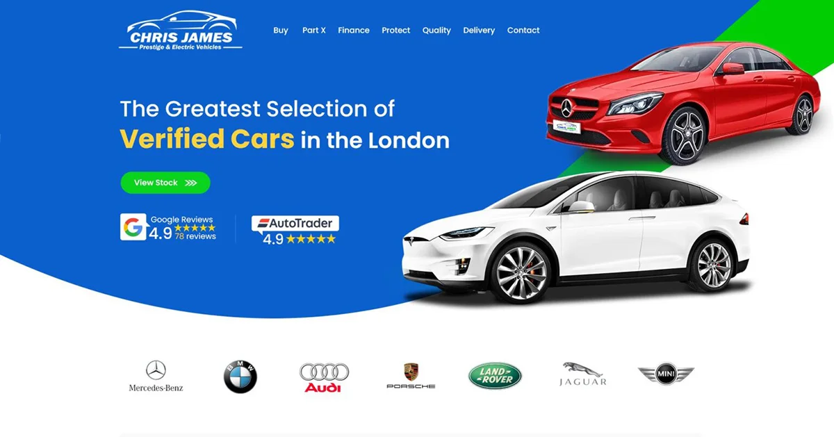 automotive dealer website design