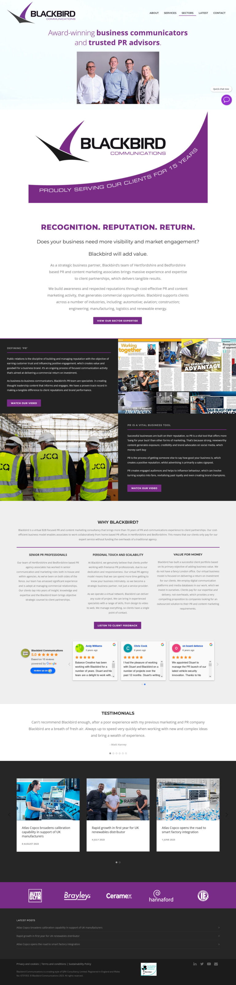 Blackbird Communications - blackbirdcommunications