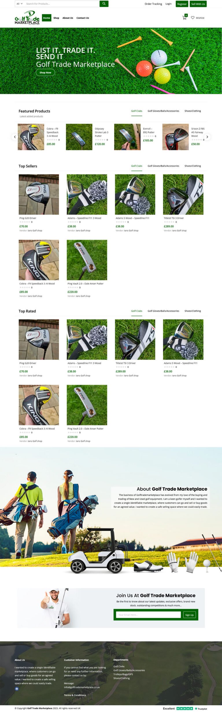 Golf Trade Marketplace - golftrademarketplace