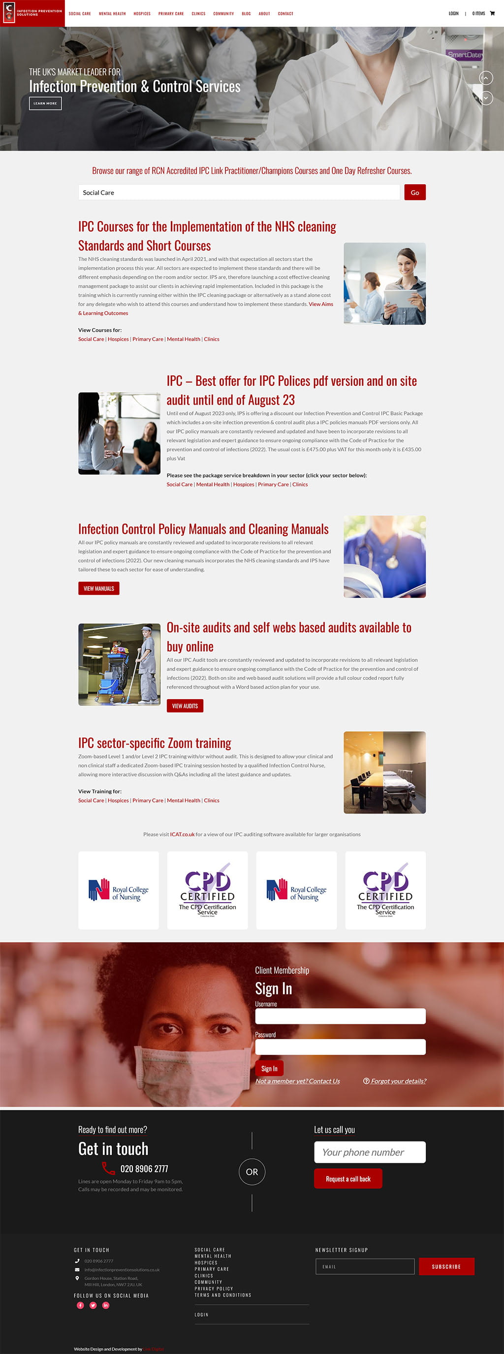 Infection Prevention Solutions