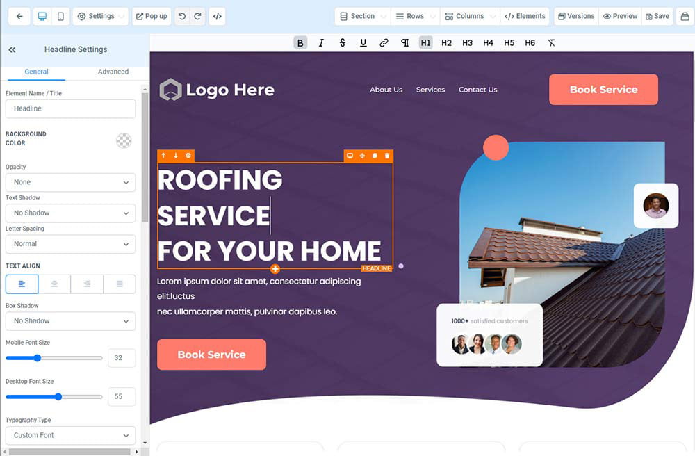 marketing automation landing pages
