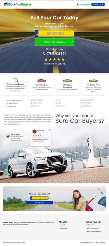 Web Design Hemel Hempstead - surecarbuyers