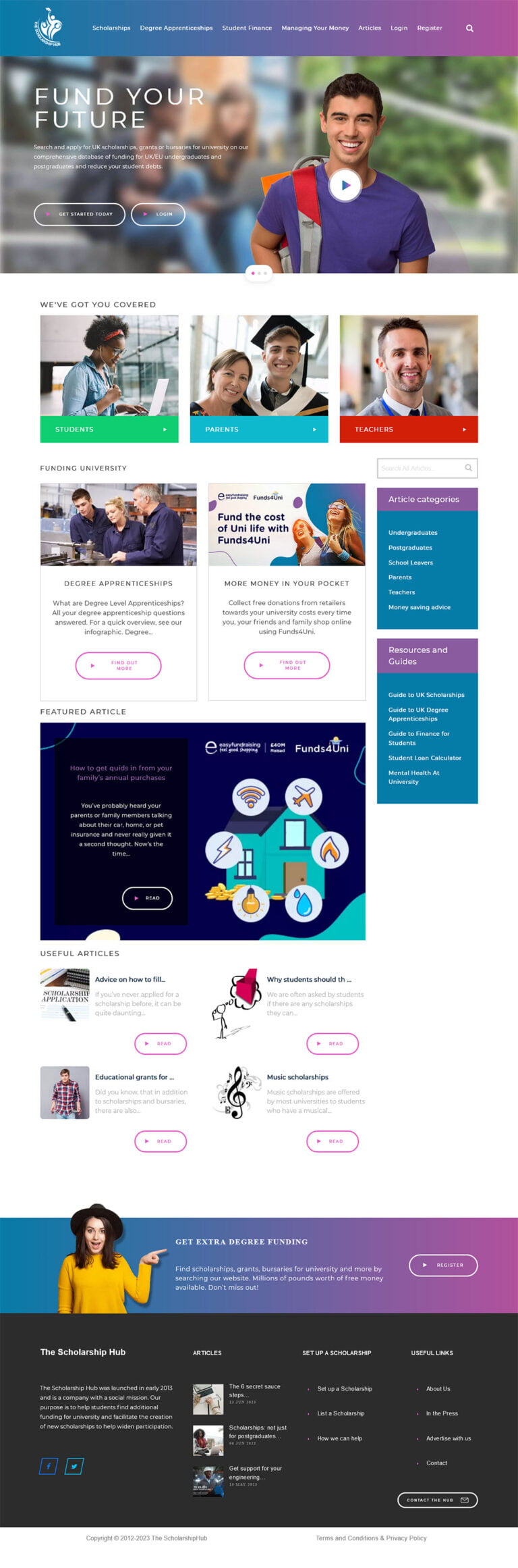 The Scholarship Hub - thescholarshiphub