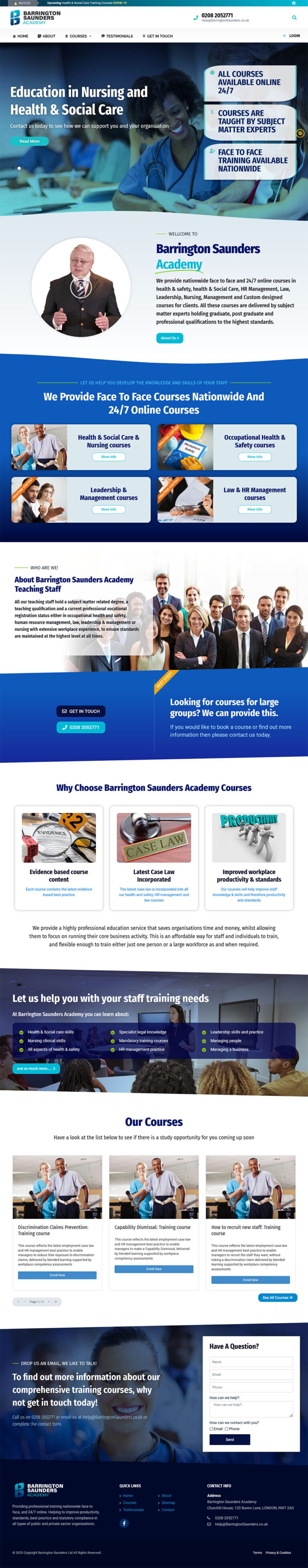 Barrington Saunders Academy - barringtonsaunderselearning