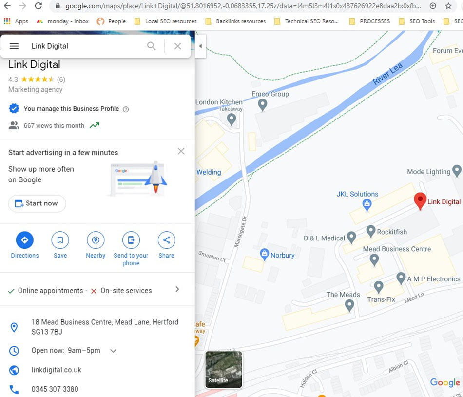 How to Set Up Your Google My Business Short Name in 3 Easy Steps - Google Map