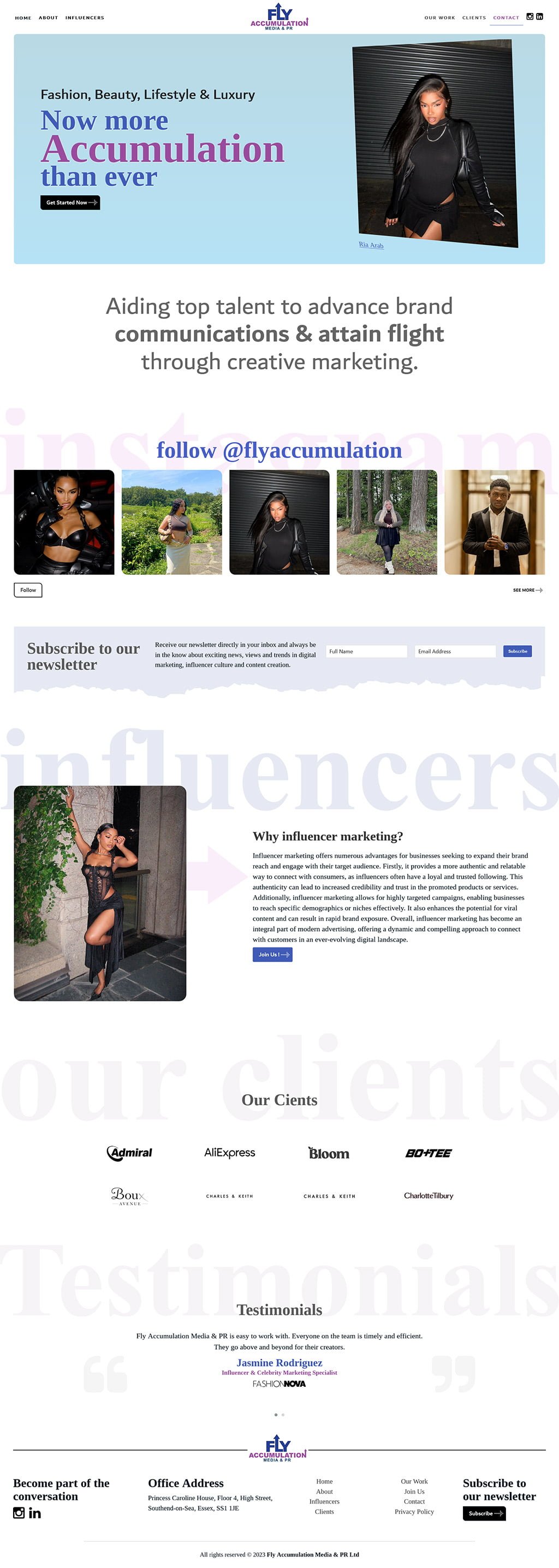 Fly Accumulation Media & PR - flyaccumulationpr