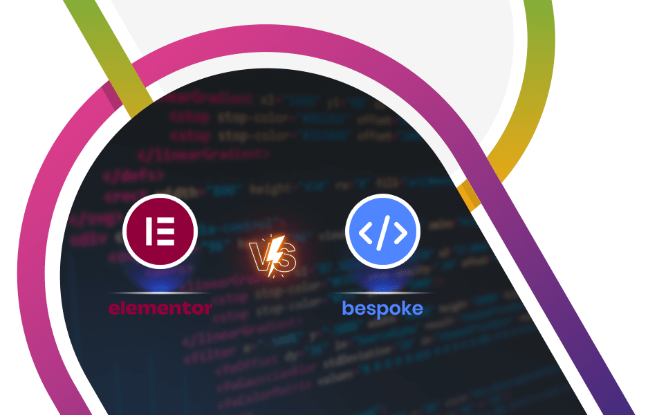 Elementor vs Bespoke: Which is a better fit for your company? - page header 102