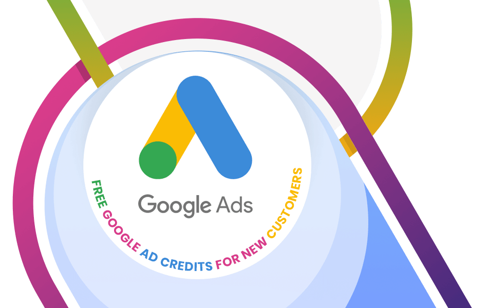 £1,200 Free Google Ad Credits for New Customers - page header google ad credits