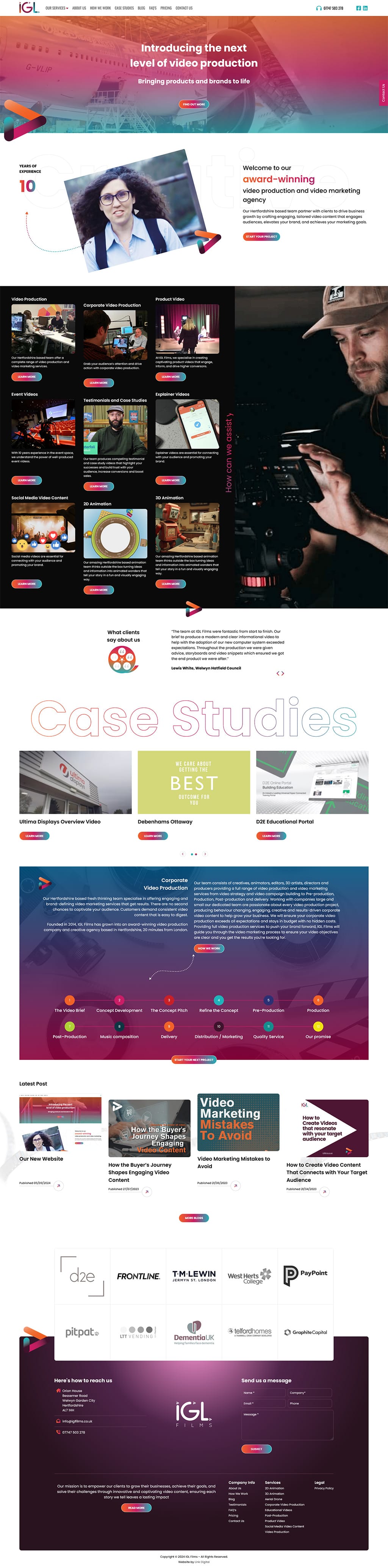 IGL Film - iglfilms co uk