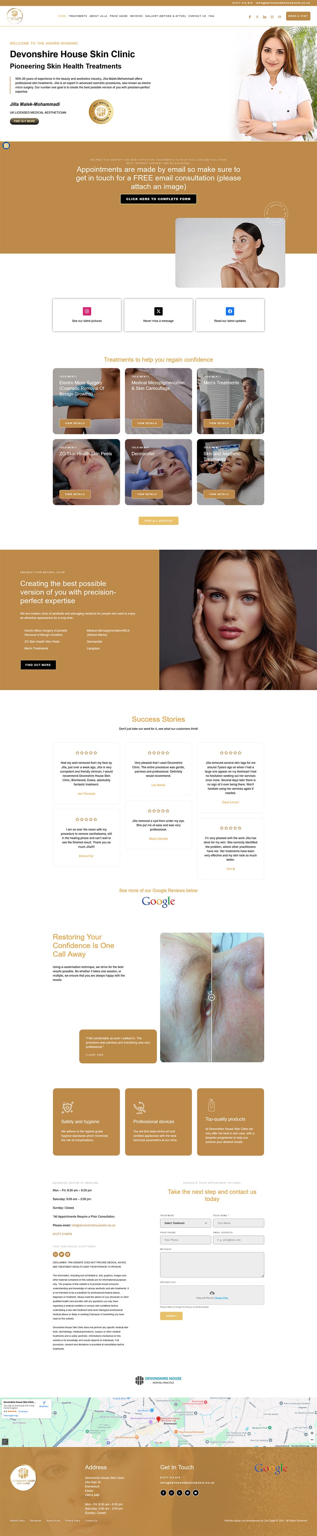 Devonshire House Skin Clinic - devonshirehouseskin co uk