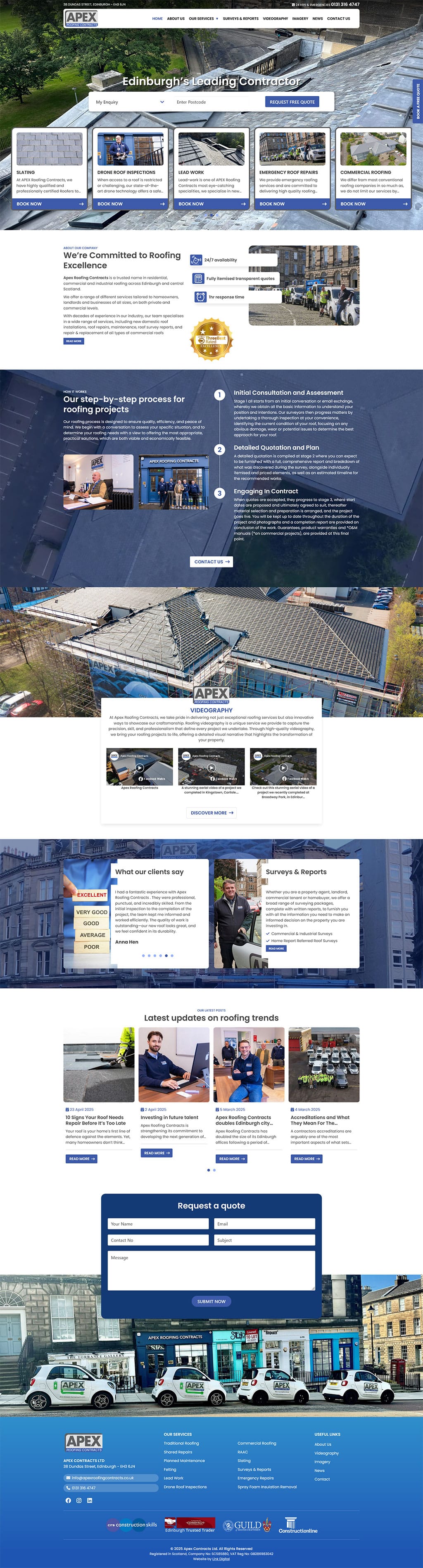 Apex Roofing Contracts -