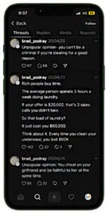 Threads profile