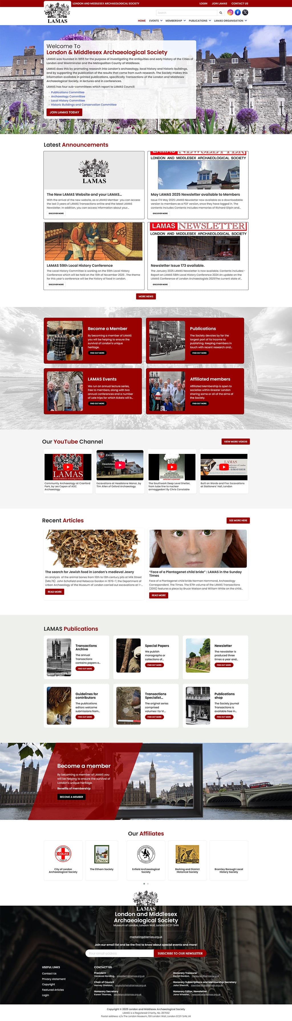 London & Middlesex Archaeological Society - lamas org uk
