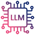 AI Search - icon LLM optimization