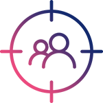 Native Ads - icon Target audience