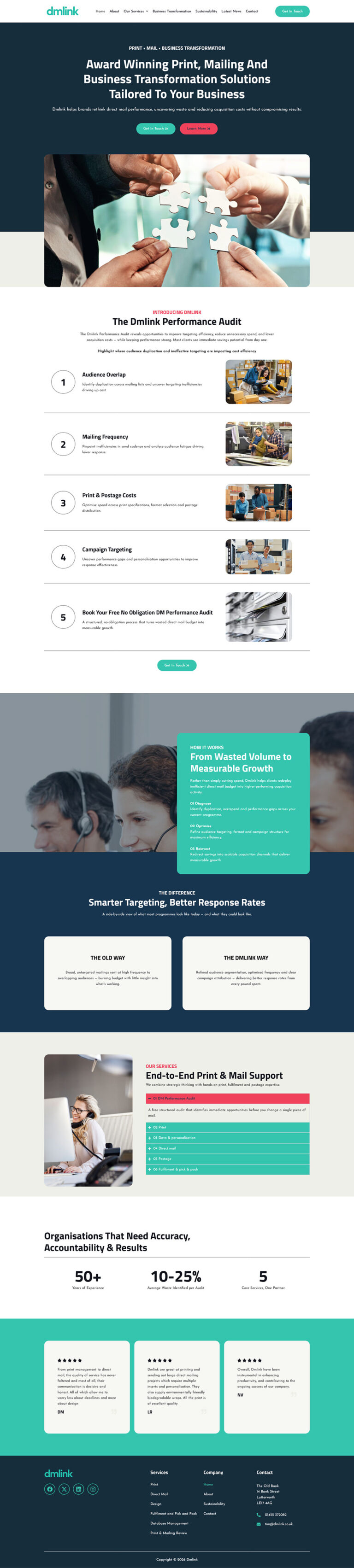 Dmlink | Print • Mail • Business Transformation
