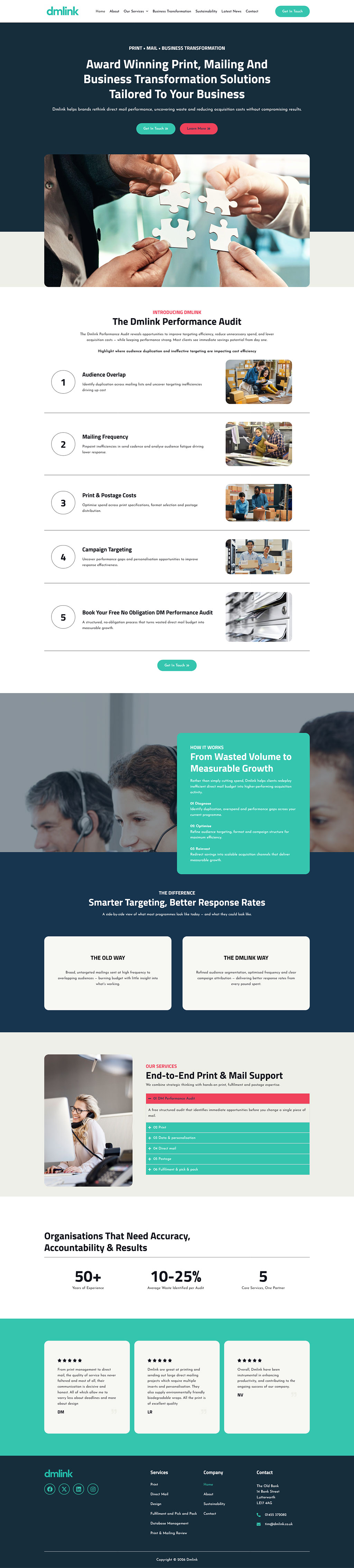 Dmlink | Print • Mail • Business Transformation